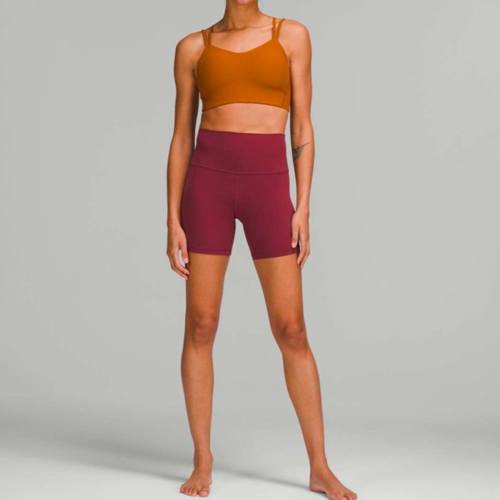 Lululemon Align high-rise short shorts in mulled wine